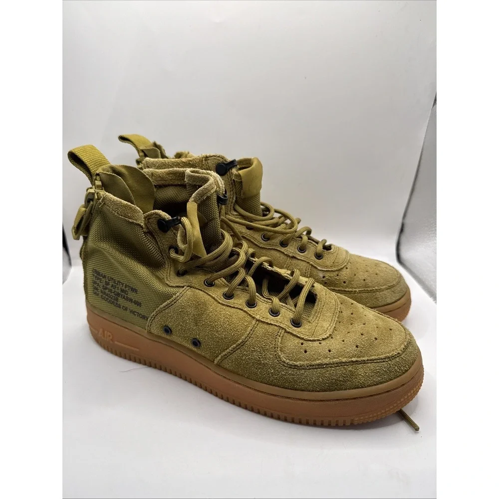 Nike SF AF1 MID Goddess Of Victory Size 7Y  Dessert Storm